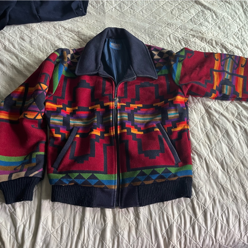 Vintage Mens Western Wear by Pendleton Jacket. Size Medium